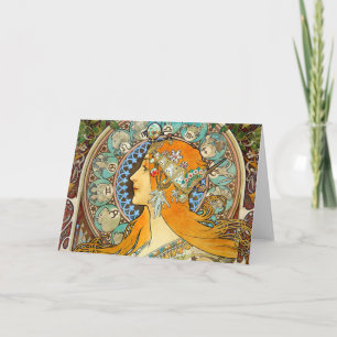 Alphonse Mucha Art Nouveau Zodiac
