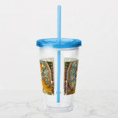 Alphonse Mucha Art Nouveau Zodiac Acryl Drinkbeker (Rechts)