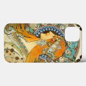 Alphonse Mucha Art Nouveau Zodiac Case-Mate iPhone Case (Achterkant (horizontaal))