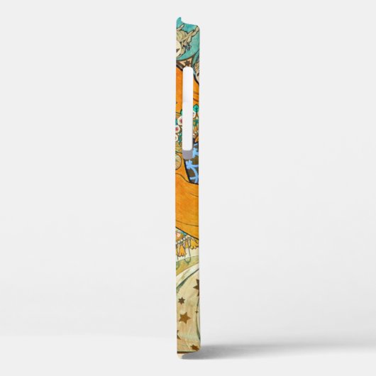 Alphonse Mucha Art Nouveau Zodiac Case-Mate iPhone Case (Achterkant / Links)