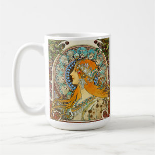 Alphonse Mucha Art Nouveau Zodiac Koffiemok