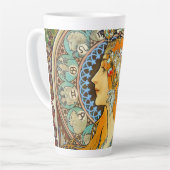 Alphonse Mucha Art Nouveau Zodiac Latte Mok (Linkerhoek)