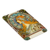 Alphonse Mucha Art Nouveau Zodiac Magneet (Rechterzijde)
