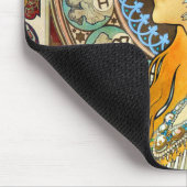 Alphonse Mucha Art Nouveau Zodiac Muismat (Hoek)