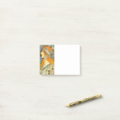Alphonse Mucha Art Nouveau Zodiac Post-it® Notes (Op bureau)