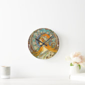 Alphonse Mucha Art Nouveau Zodiac Ronde Klok (Huis)
