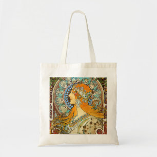 Alphonse Mucha Art Nouveau Zodiac Tote Bag