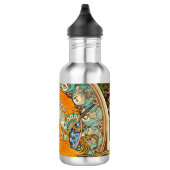 Alphonse Mucha Art Nouveau Zodiac Waterfles (Rechts)