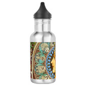 Alphonse Mucha Art Nouveau Zodiac Waterfles (Links)