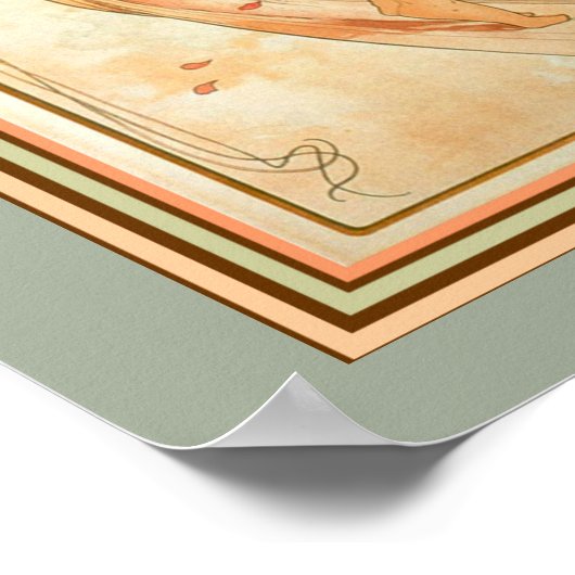 Alphonse Mucha Art Poster 12 x 16 (Hoek)