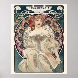 Alphonse Mucha Art Print | Art Nouveau meesterwerk