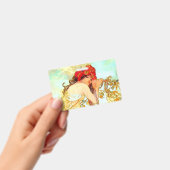 Alphonse Mucha Art Summer Badge (Handheld)