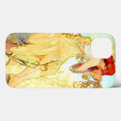 Alphonse Mucha Art Summer Case-Mate iPhone Case (Achterkant (horizontaal))