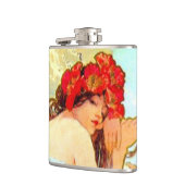 Alphonse Mucha Art Summer Heupfles (Links)