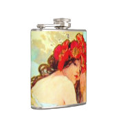 Alphonse Mucha Art Summer Heupfles (Rechts)