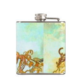 Alphonse Mucha Art Summer Heupfles (Achterkant)