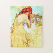 Alphonse Mucha Art Summer Legpuzzel (Verticaal)