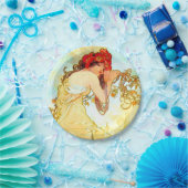 Alphonse Mucha Art Summer Papieren Bordje (Feest)