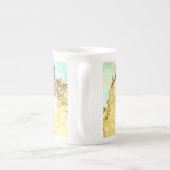 Alphonse Mucha Art Summer Porselein Kop (Achterkant)