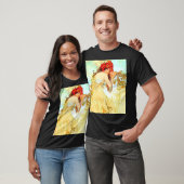 Alphonse Mucha Art Summer T-shirt (Unisex)