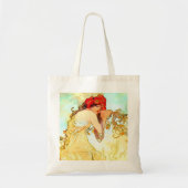 Alphonse Mucha Art Summer Tote Bag (Voorkant)