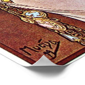 Alphonse Mucha Artwork Poster (Hoek)