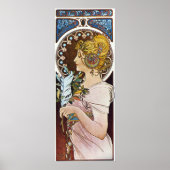 Alphonse Mucha Artwork Poster (Voorkant)