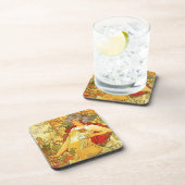 Alphonse Mucha Autumn Onderzetters (Rechterzijde)