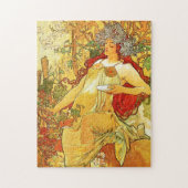 Alphonse Mucha Autumn Puzzle Legpuzzel (Verticaal)