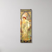 Alphonse Mucha, avondbeschouwing Canvas Afdruk (Voorkant)