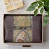 Alphonse Mucha, avondbeschouwing Tissuepapier (Geschenk)