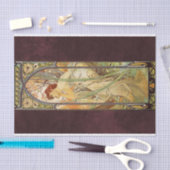 Alphonse Mucha, avondbeschouwing Tissuepapier (Craft)