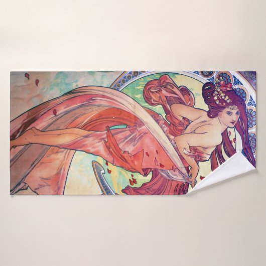 Alphonse Mucha Badhanddoek (Badhanddoek)