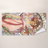 Alphonse Mucha Badhanddoek (Badhanddoek)