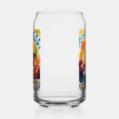 Alphonse Mucha beer glass beer can glass Bieres Blikvorm Glas (Rechts)