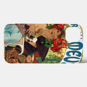 Alphonse Mucha Bieres de La Meuse Case-Mate iPhone Case (Achterkant (horizontaal))