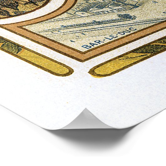 Alphonse Mucha: Bieres de la Meuse Poster (Hoek)