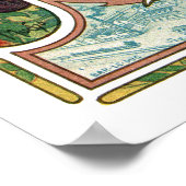 Alphonse Mucha Bieres de La Meuse Poster (Hoek)