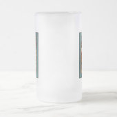 Alphonse Mucha Biscuits Lefevre-Utile Speckled van Matglas Bierpul (Center)