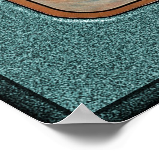 Alphonse Mucha Biscuits Lefevre-Utile Speckled van Poster (Hoek)