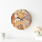 Alphonse Mucha Bloem Grote Klok (Huis)