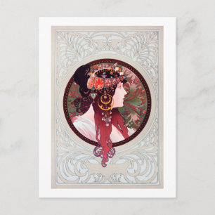 Alphonse Mucha Briefkaart