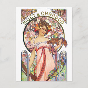 Alphonse Mucha Briefkaart