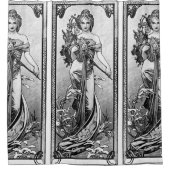 Alphonse Mucha Broken Blossom Douchegordijn (Voorkant)