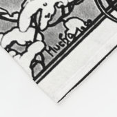 Alphonse Mucha Broken Blossom Fleece Deken (Hoek)