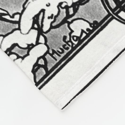 Alphonse Mucha Broken Blossom Fleece Deken (Hoek)