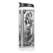 Alphonse Mucha Broken Blossom Thermosbeker (Geroteerd rechts)