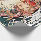 Alphonse Mucha Cadeaupapier (Hoek)