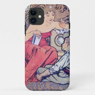 Alphonse Mucha Case-Mate iPhone Case