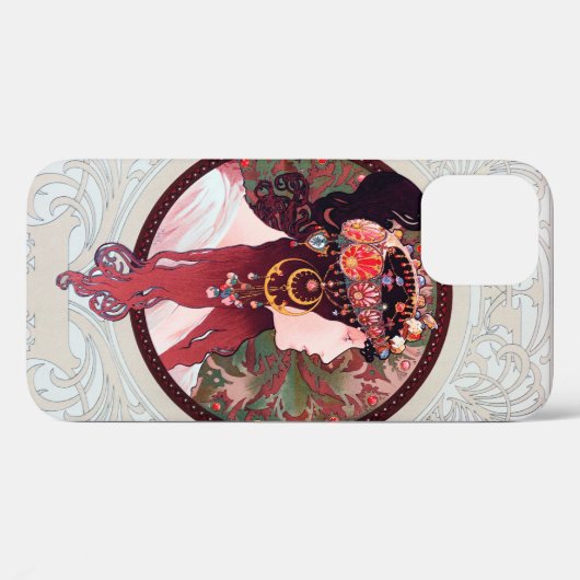 Alphonse Mucha Case-Mate iPhone Case (Achterkant (horizontaal))